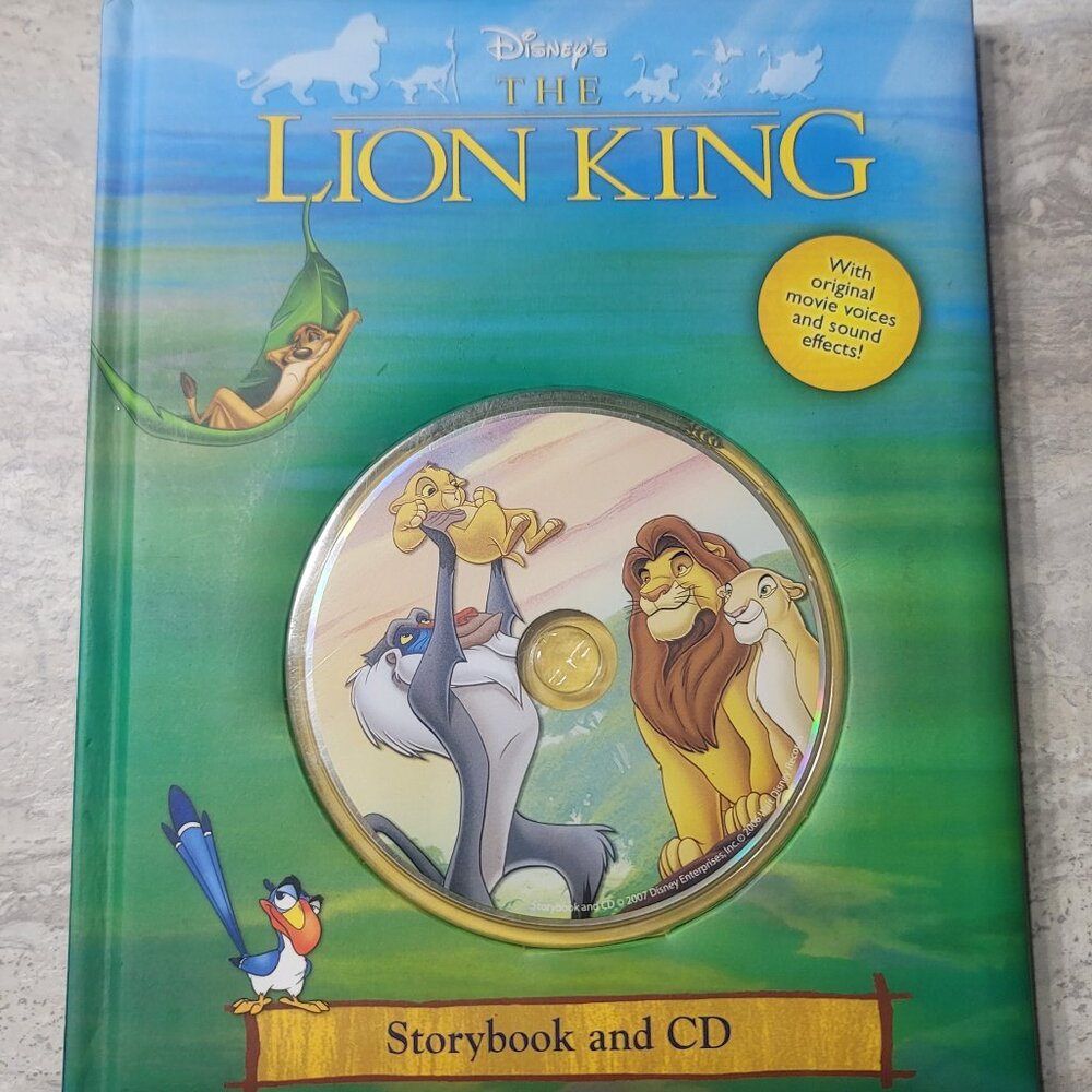 #600 Lion King Book and CD Combo